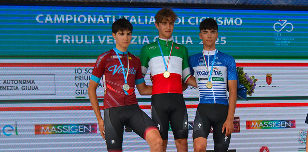 Gorizia, Tommaso Cingolani precede Ceccarelli e Fiorni al tricolore