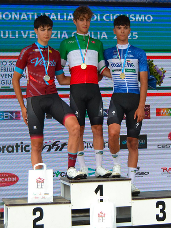 Gorizia, Tommaso Cingolani precede Ceccarelli e Fiorni al tricolore