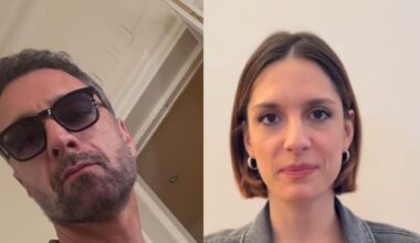 lei lo segue anche sul set