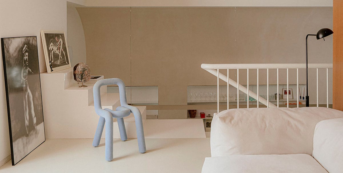 Ex pelletteria diventa un rifugio di design di 65mq