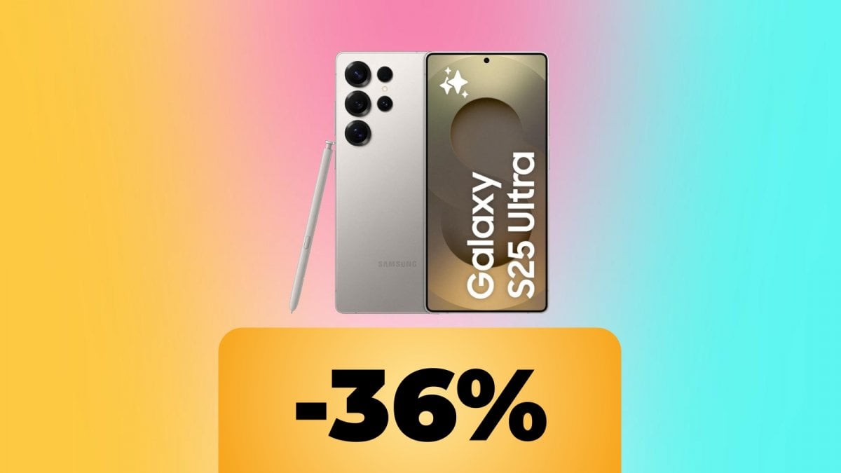 Samsung Galaxy S25 Ultra da 1 TB è su Amazon al minimo storico con uno sconto del 36%
