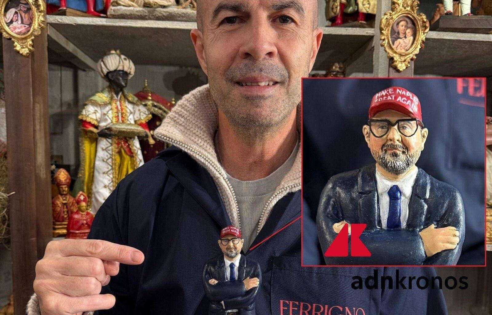 Napoli, a San Gregorio Armeno spunta la statuina di Sangiuliano