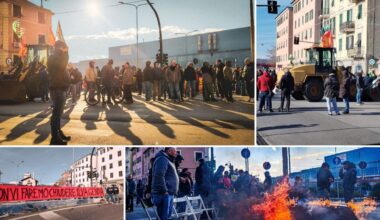 blocco traffico, situazione strade e autostrade