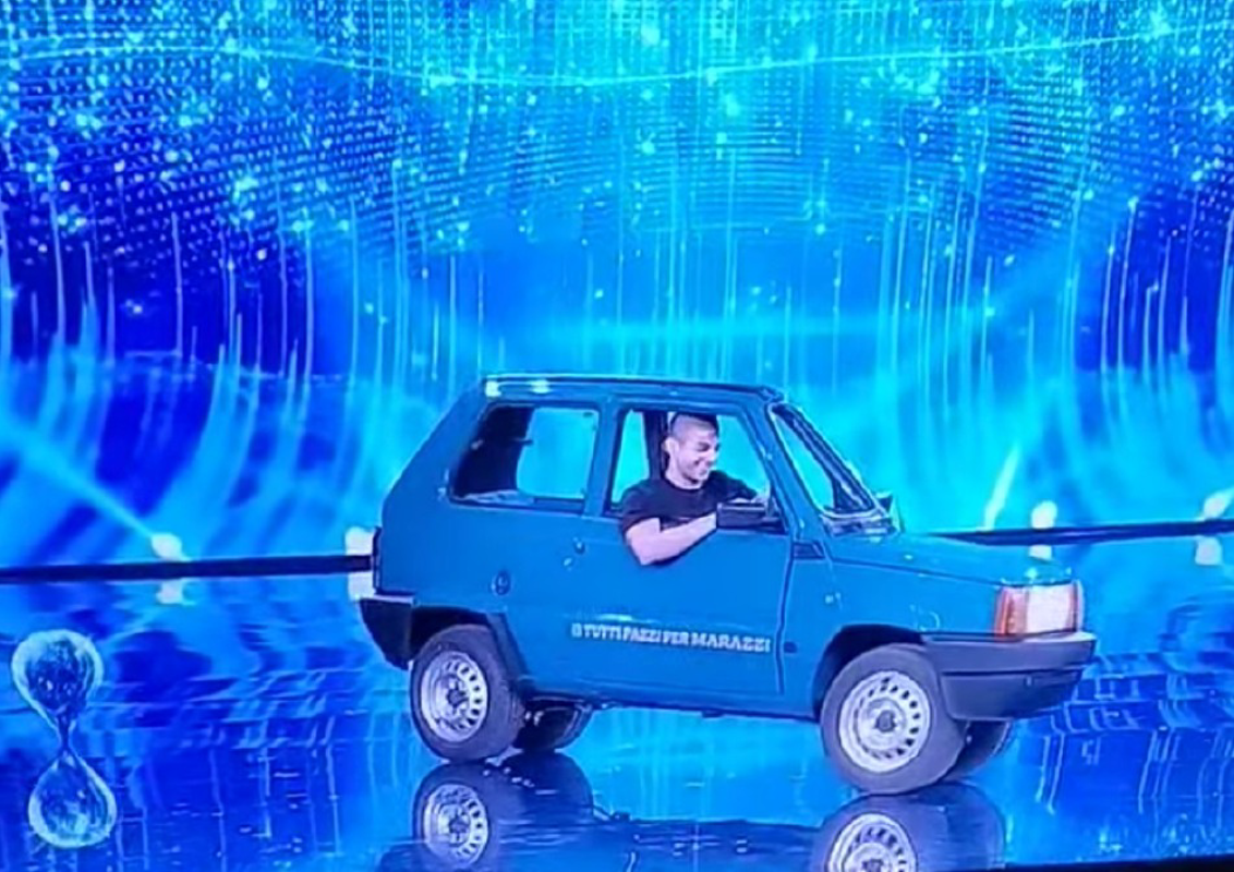 Crema News - Bagnolo - La Panda Slim a Tú sí que vales