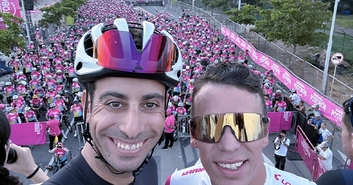 El Giro de Rigo: ricordi e sorrisi a casa di Uran. Aru racconta