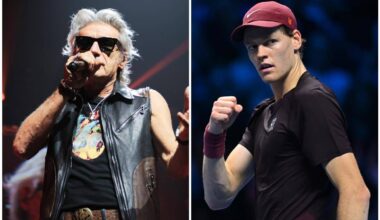 Sinner-Ligabue, incontro rock alle Atp Finals. L'abbraccio tra Luciano e Jannik
