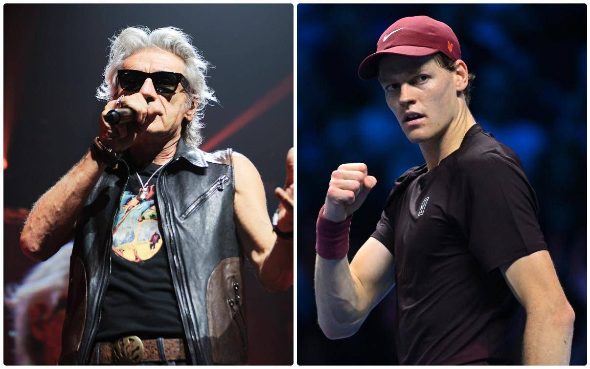 Sinner-Ligabue, incontro rock alle Atp Finals. L'abbraccio tra Luciano e Jannik