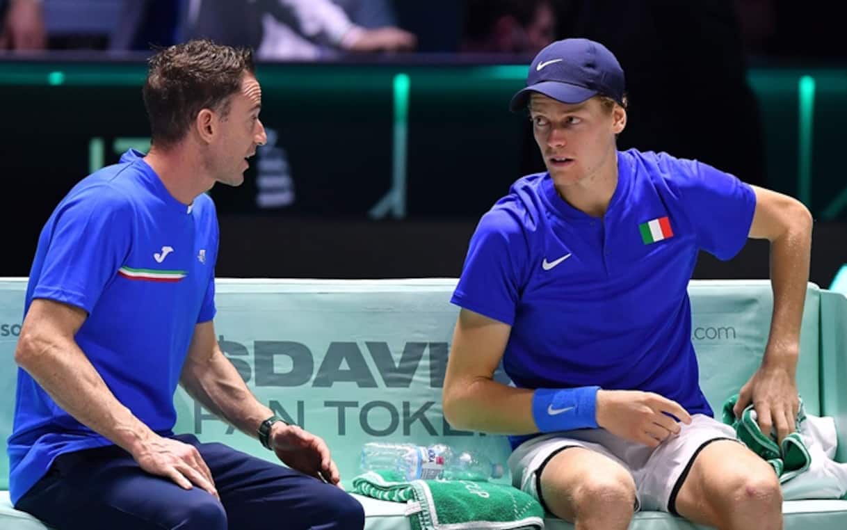 Coppa Davis, Volandri (ct Italia): 'Sinner mi scriveva: tieni il gruppo unito' | Sky Sport