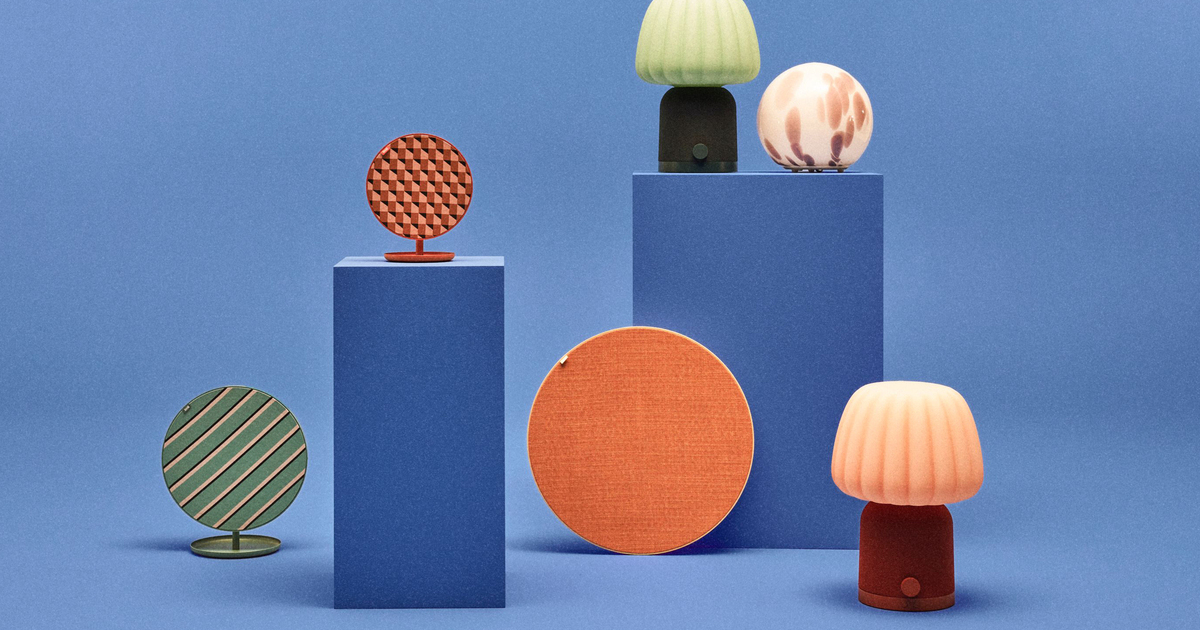 Da IKEA nuove lampade-speaker e diffusori Bluetooth circolari