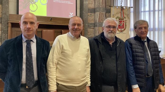 Sondrio: i pedali fanno volare la Valtellina