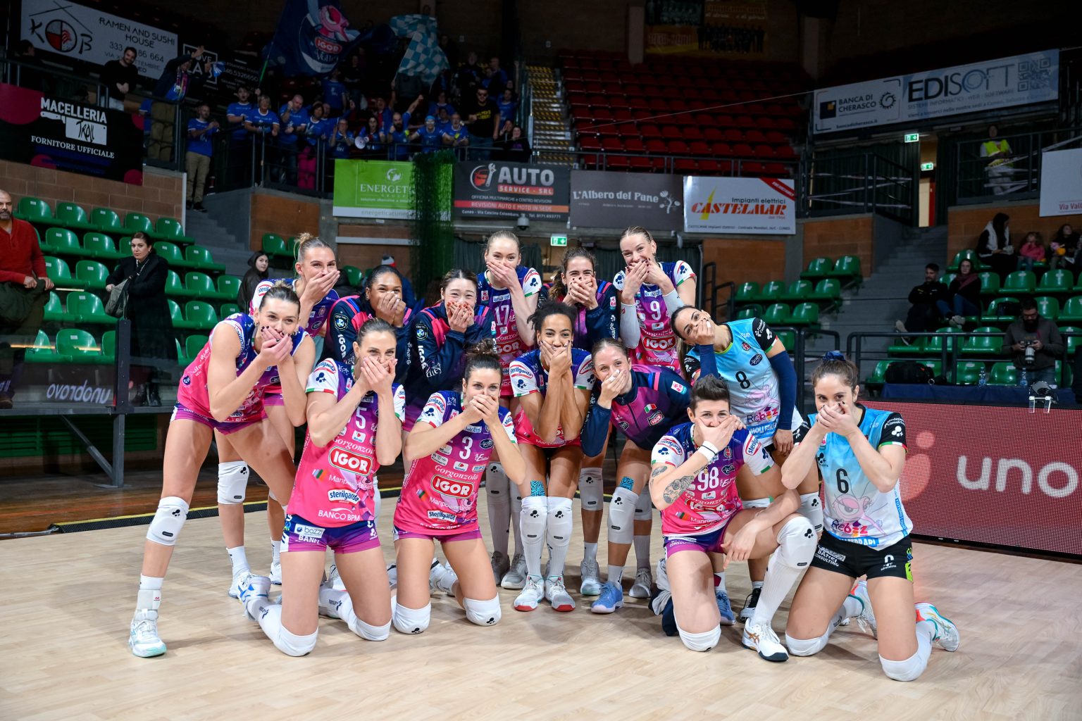 espugnata Cuneo in tre set – Lega Pallavolo Serie A Femminile