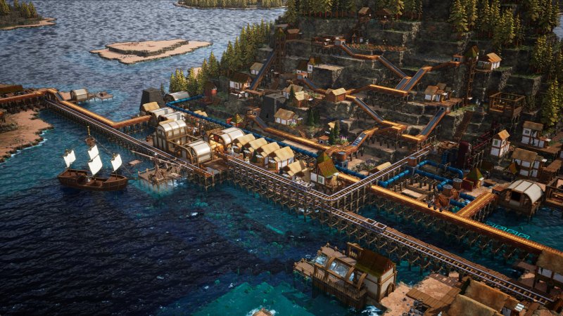 Uno scorcio sulla città da gestire in Whiskerwood