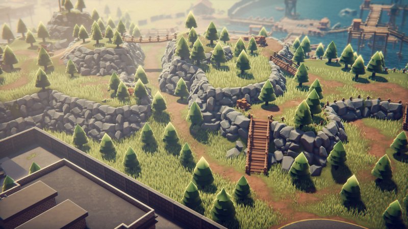 Uno degli scenari di Escape from Duckov