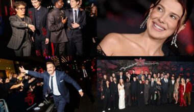 Stranger Things, il cast alla premiere della stagione finale a Los Angeles. FOTO
