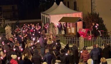 Strozza, la fiaccolata per Pamela Genini