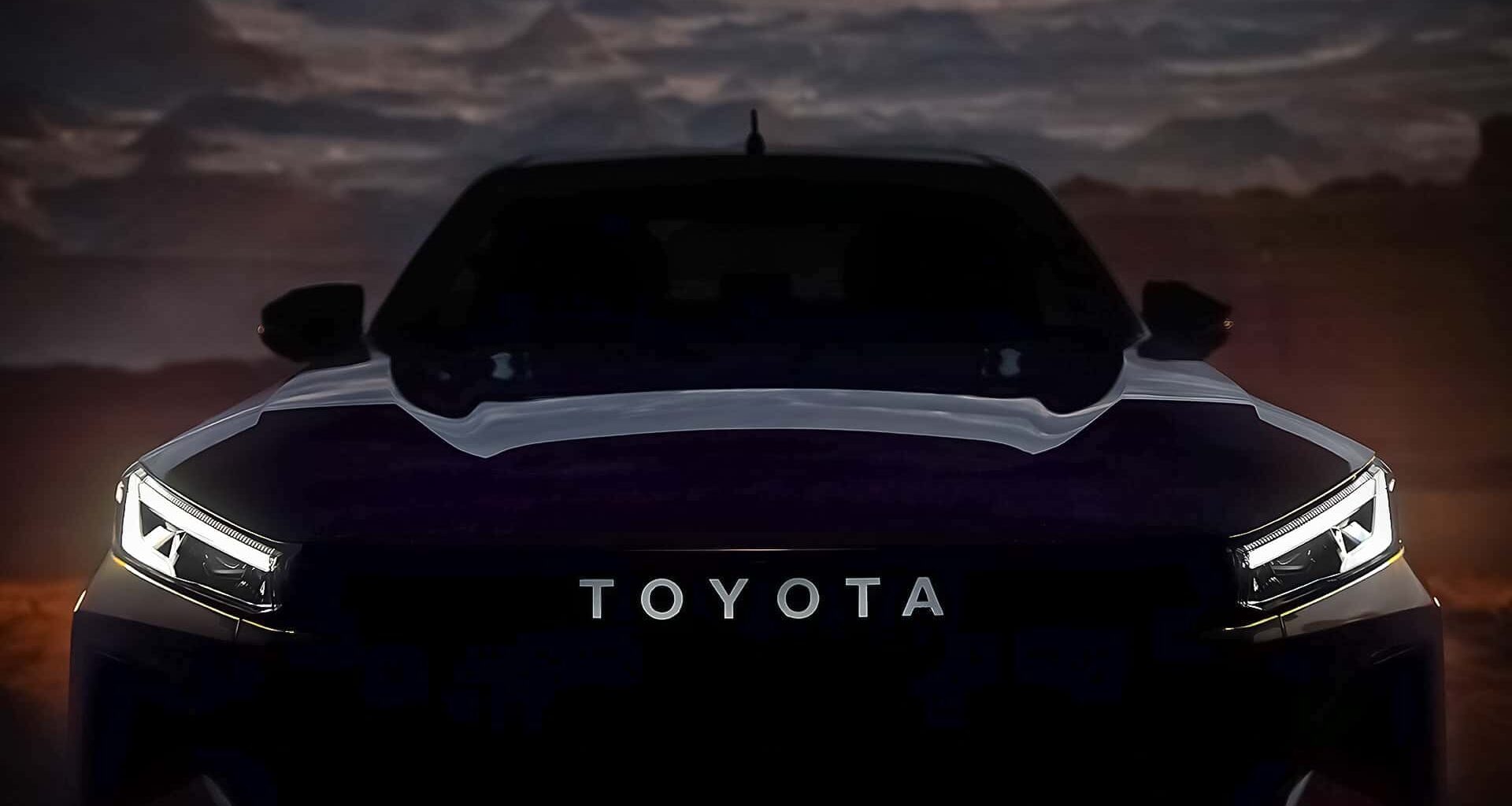 Nuovo Toyota Hilux, la prima foto teaser
