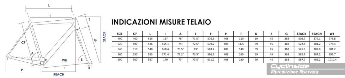 telaio Sprint 101 – Cyclinside.it