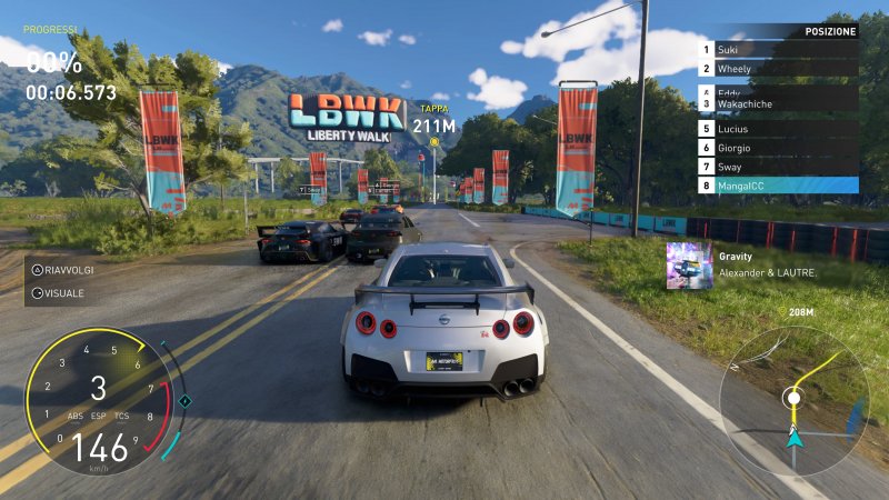 Una corsa sulle strade di The Crew Motorfest Una corsa sulle strade di The Crew Motorfest