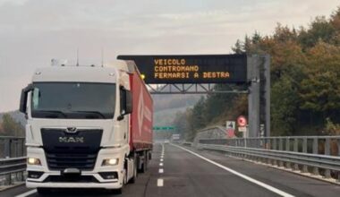 terrore in autostrada e tragedia sfiorata