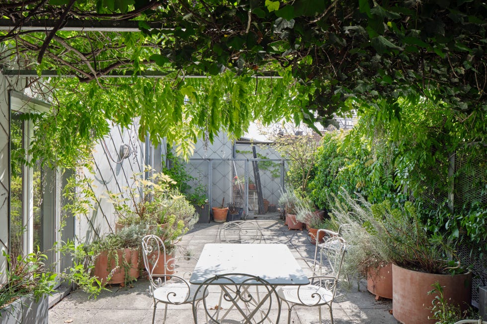 terrazza con pergola