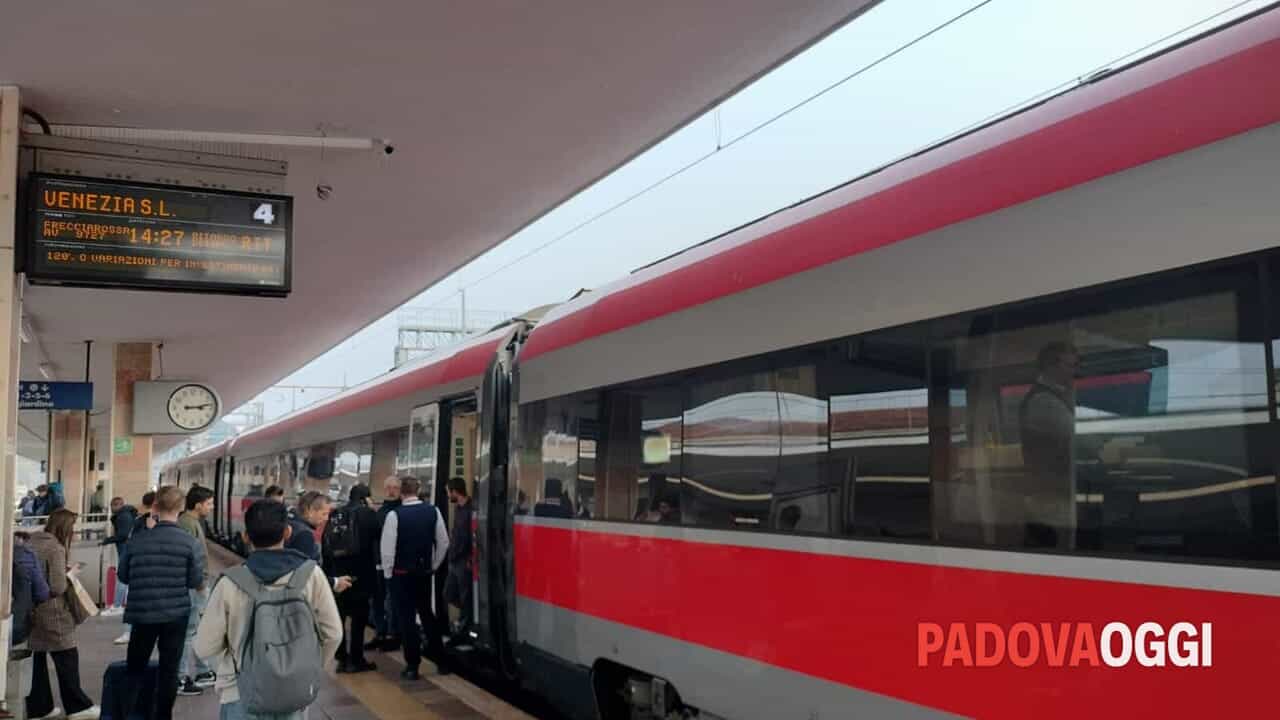 Investimento tra Padova e Mestre, treni in ritardo e cancellazioni