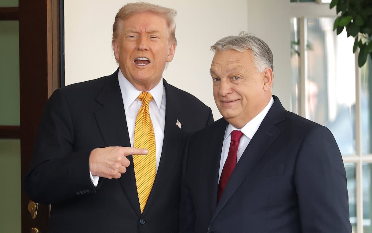 Donald Trump accoglie Orbán alla Casa Bianca: 'Incontro con Putin? Vorrei fosse a Budapest'