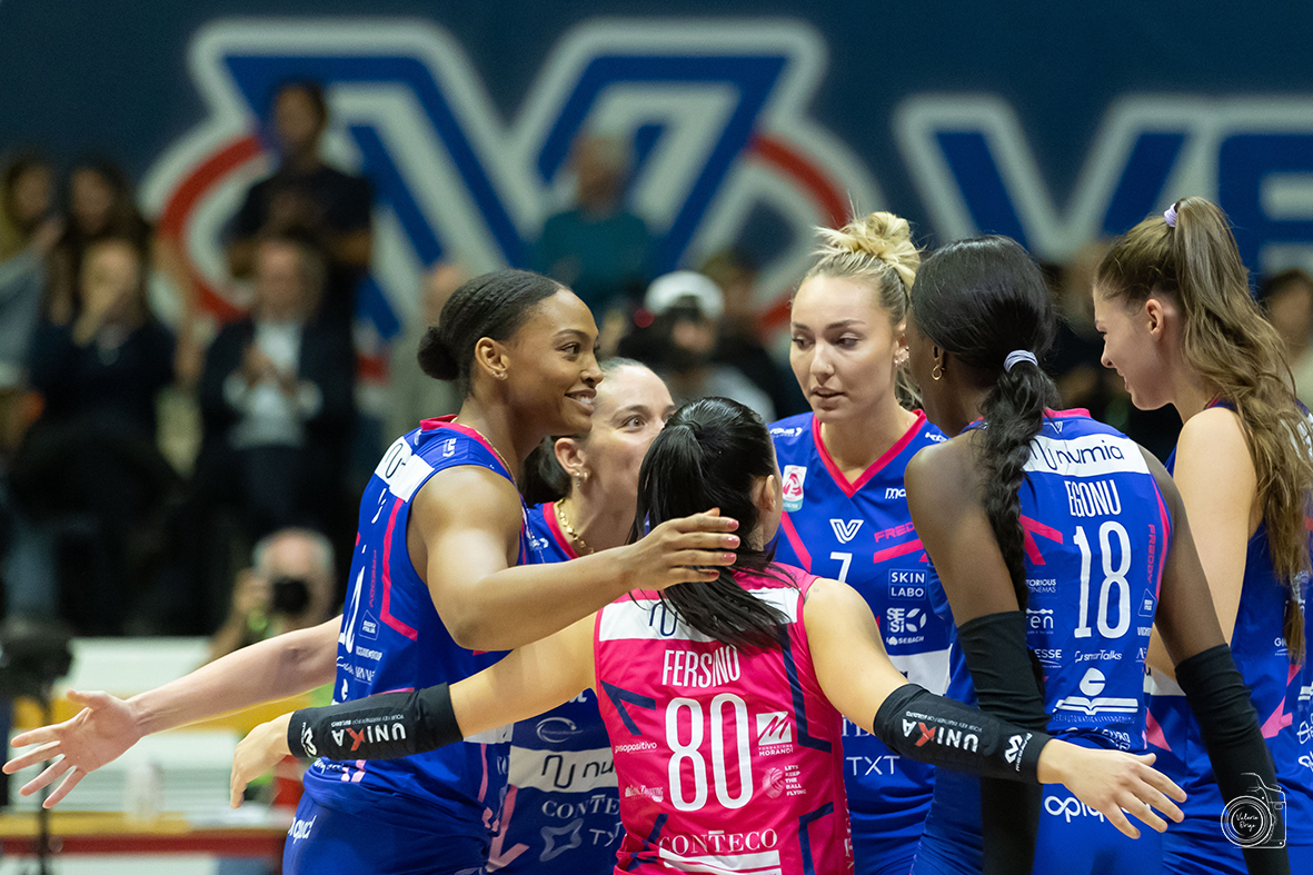 vittoria netta delle lombarde, ottima partita per le azzurre Danesi ed Egonu!