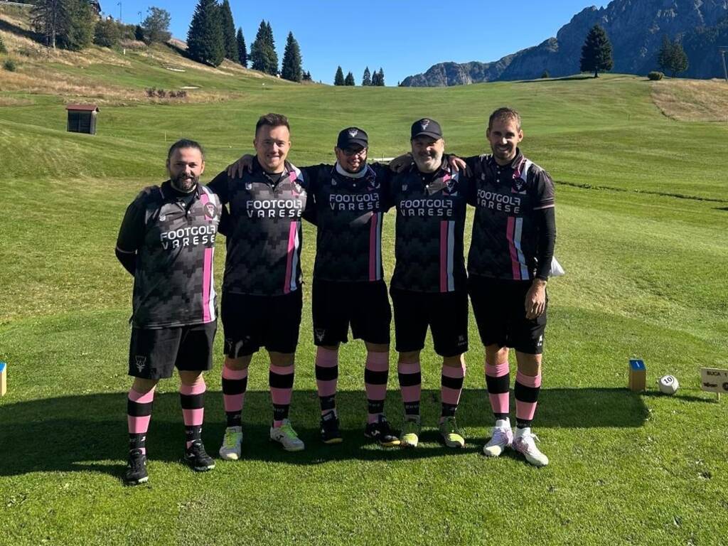 Cresce e va in buca il Footgolf Varese. Vincenzo Niesi campione italiano Rookie