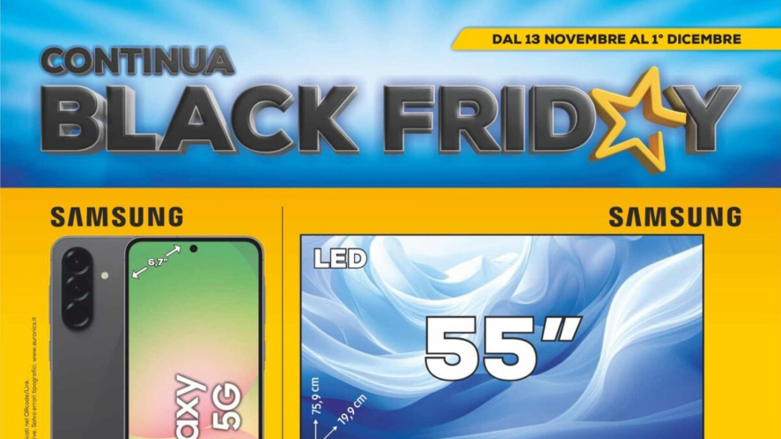 Volantino Euronics al 1° dicembre