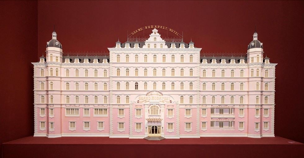 Wes Anderson, Model of The Grand Budapest Hotel © Thierry Stefanopoulos – La Cinémathèque française