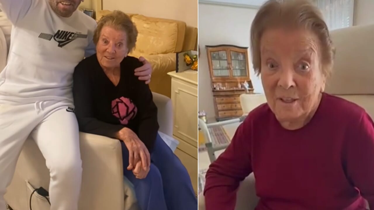 la conduttrice 95enne, provata, appare in video dopo tanto tempo