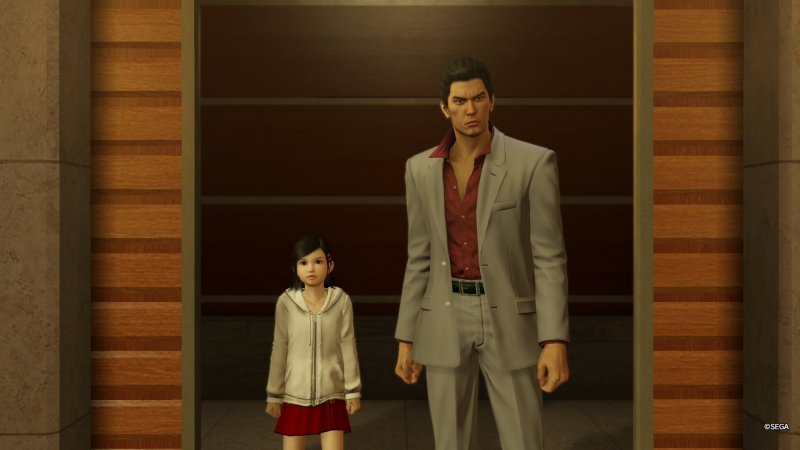 Kazuma e Haruka in Yakuza Kiwami Kazuma e Haruka in Yakuza Kiwami