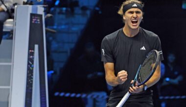 Diretta Zverev-Shelton oggi Atp Finals. Live risultato e aggiornamenti