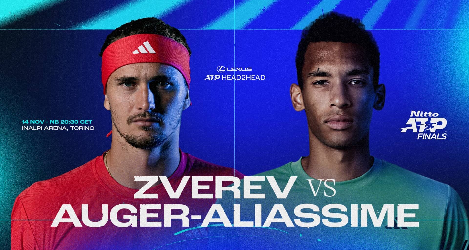 sinner-shelton-zverev-auger-aliassime | Nitto ATP Finals