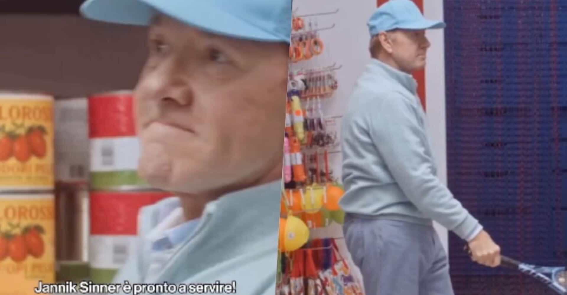 Sinner imitato da Kevin Spacey: le immagini sbarcano già in America - Corriere dello Sport