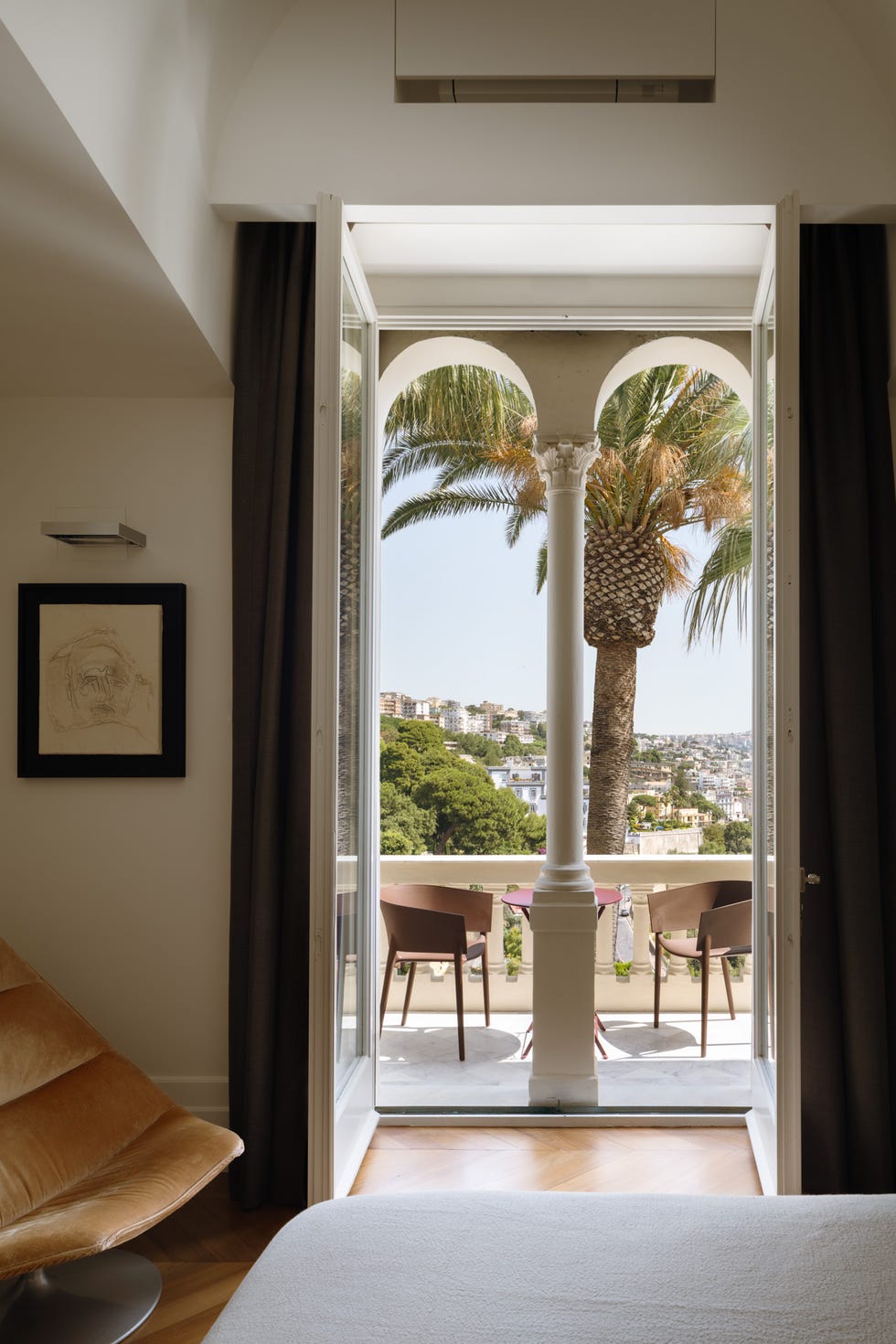 villa vista mare a posillipo