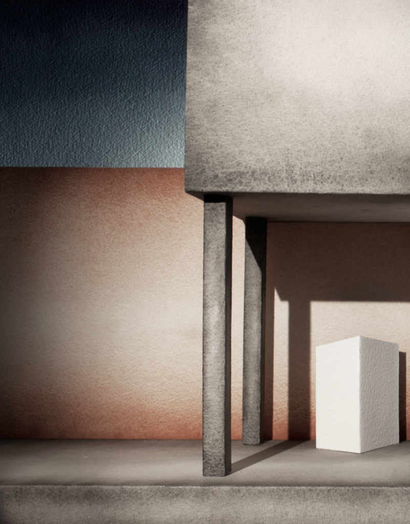 Marco Palmieri, Studio per un’Annunciazione (Piero della Francesca), 2014, stampa a getto d’inchiostro su carta Hahnemüle montata su alluminio, dim. 50 x 40 cm, ed. di 5