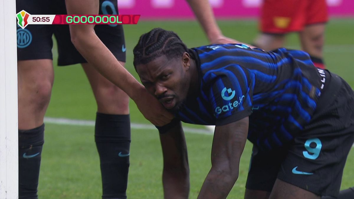 Thuram, volo d'angelo e doppietta per il 4-0 al Venezia - Sportmediaset