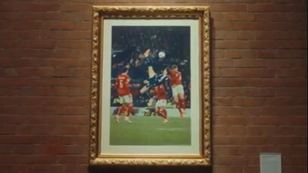 la rovesciata con la Scozia diventa un quadro alla National Gallery