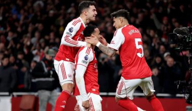 Premier League: Arsenal incontenibile, poker all'Aston Villa e primo posto blindato - Sportmediaset