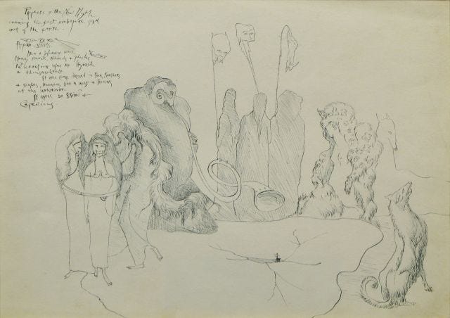 la mostra di leonora carrington a milano