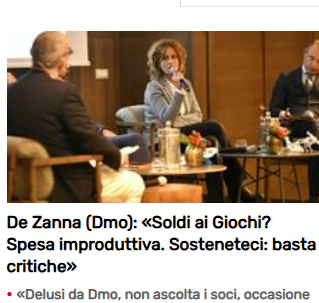 DMO SOTTO ACCUSA ANCHE CONFINDUSTRIA BATTE I PUGNI – Radio Più