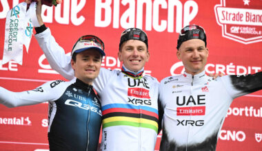 UAE Team Emirates XRG, Tim Wellens: "Il ritmo di Pogačar in allenamento è impressionante. Quella che per lui è la zona 2, per noi è già verso la zona 3"