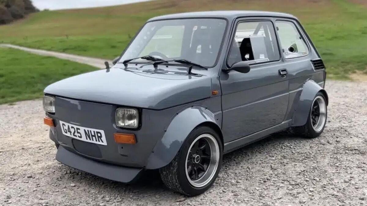 Elaborazioni estreme: Una Fiat 126 con motore BMW K75 [GALLERY] - News