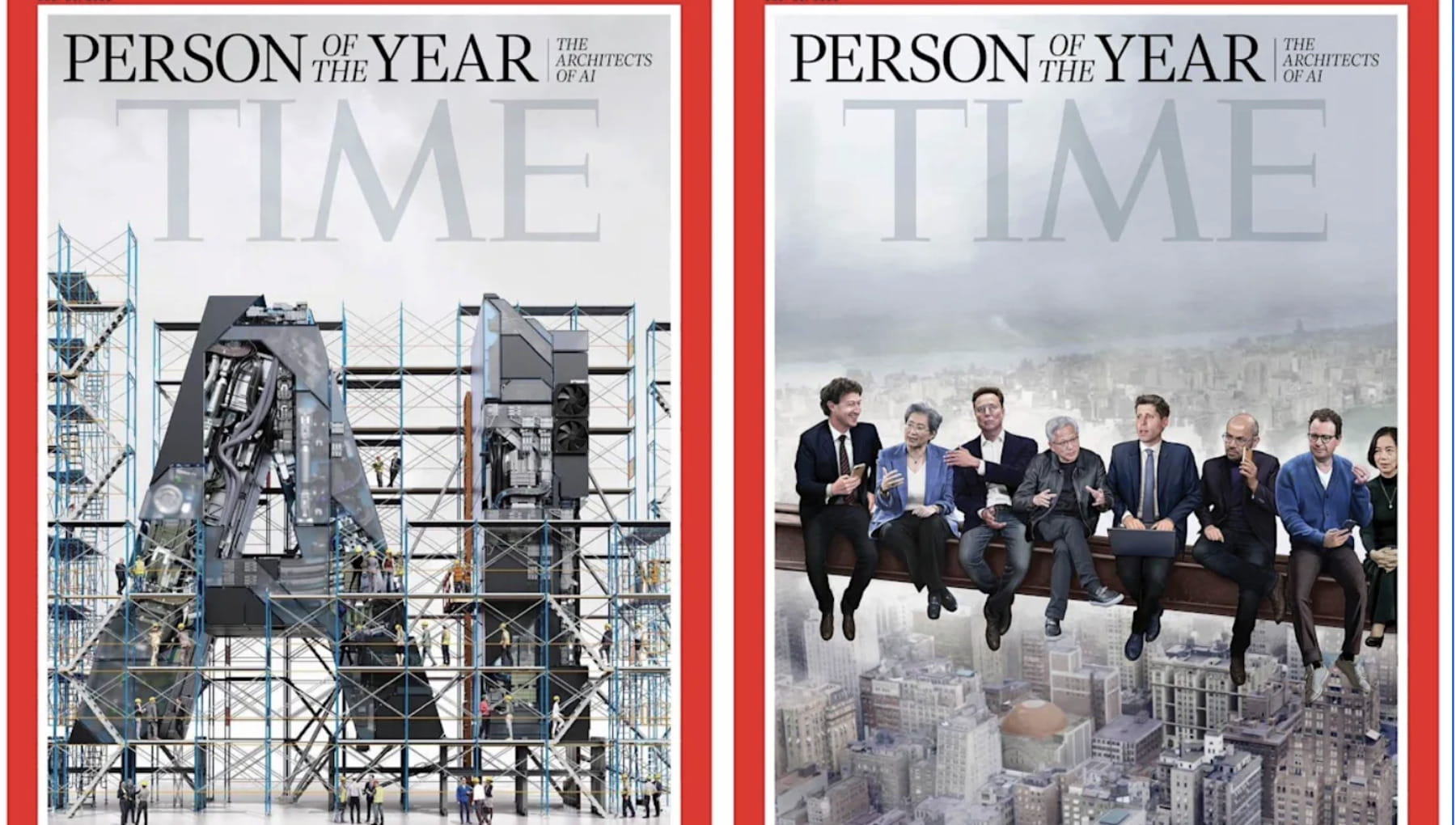 Gli architetti dell’Intelligenza artificiale ‘Persona dell’anno’ per il Time