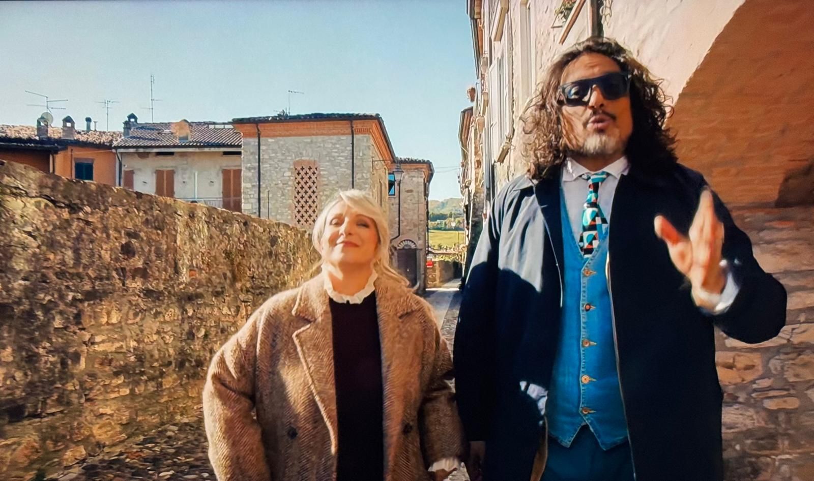 Lo chef Alessandro Borghese e la cabarettista Katia Follesa