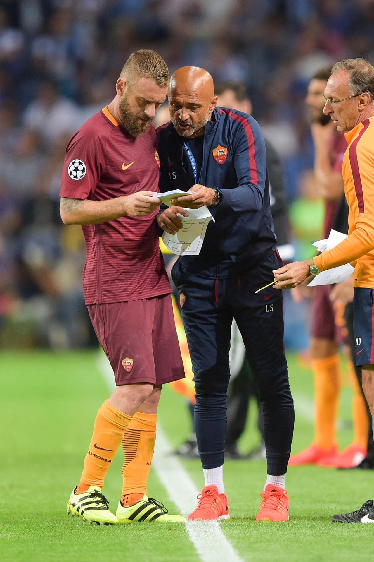 De Rossi e Spalletti ai tempi della Roma