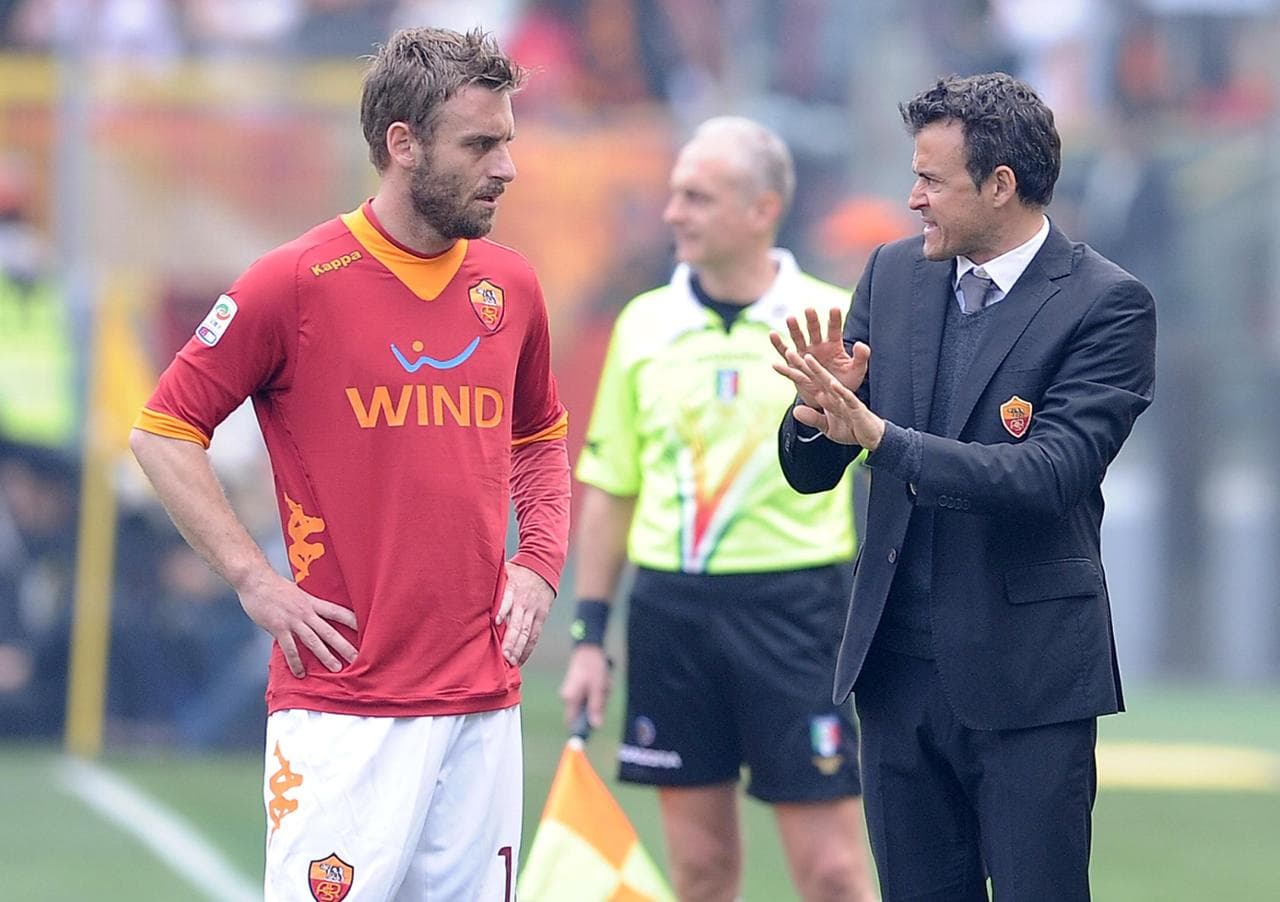 De Rossi e Luis Enrique