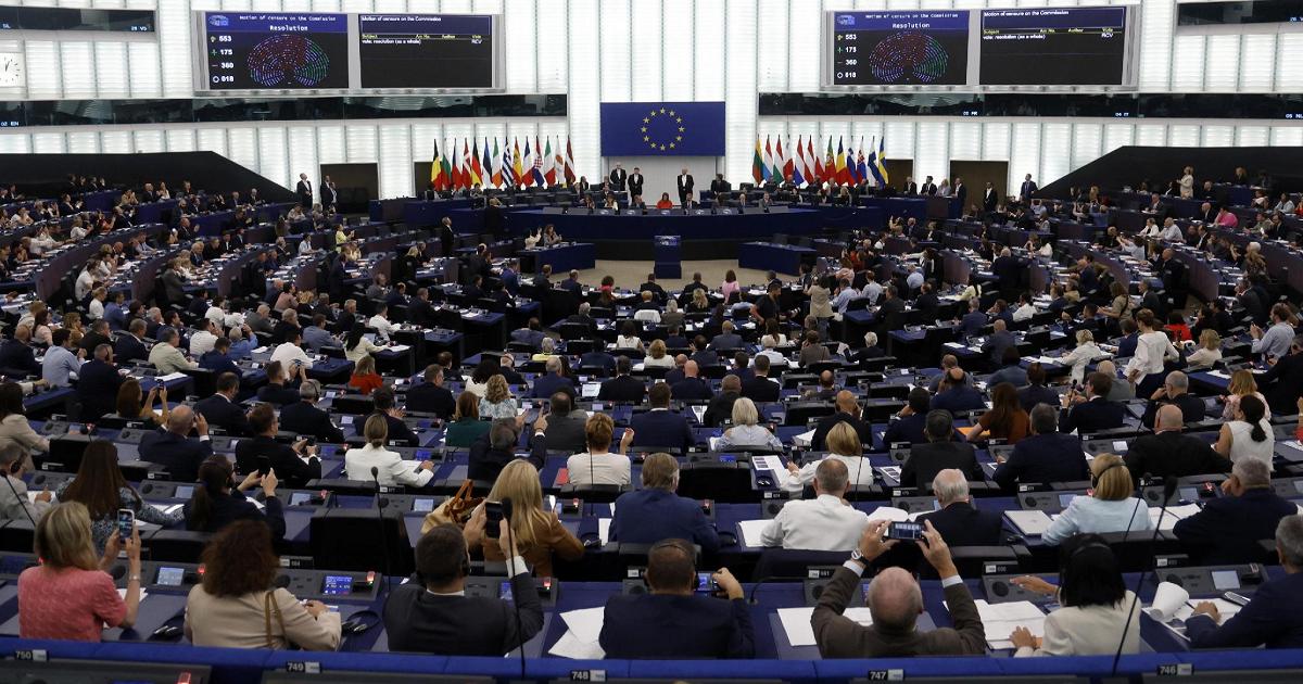 votazione al Parlamento Europeo