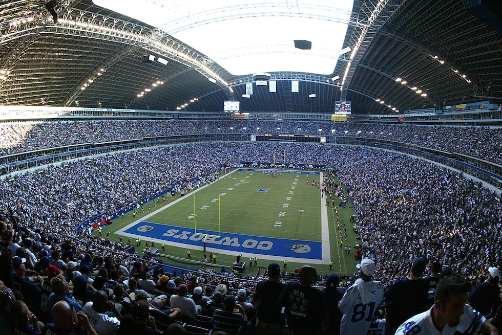 Il Texas Stadium, 28 settembre 2008 (Tim Umphrey/Getty Images)